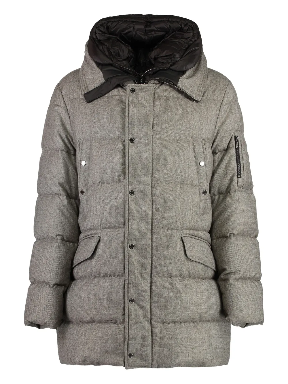 Moorer hooded parka Bruin