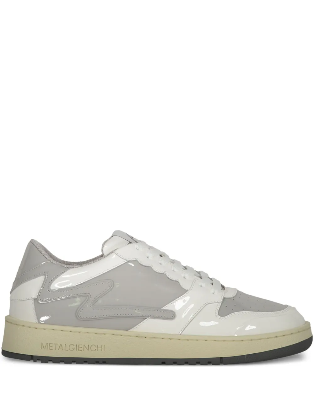 patent-leather sneakers