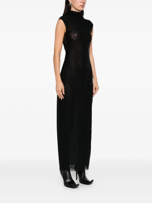 jean paul gaultier evening dress Vintage Jean Paul Gaultier “Soleil” Sheer Maxi Dress – Shop Monica Rose