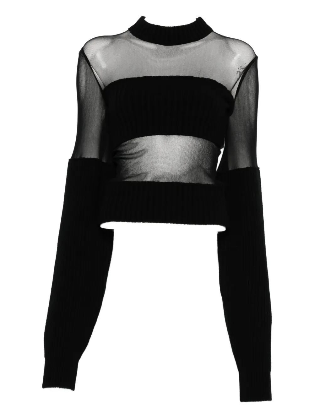 Jean Paul Gaultier Knee Length Dress Fitted Silhouette In Black