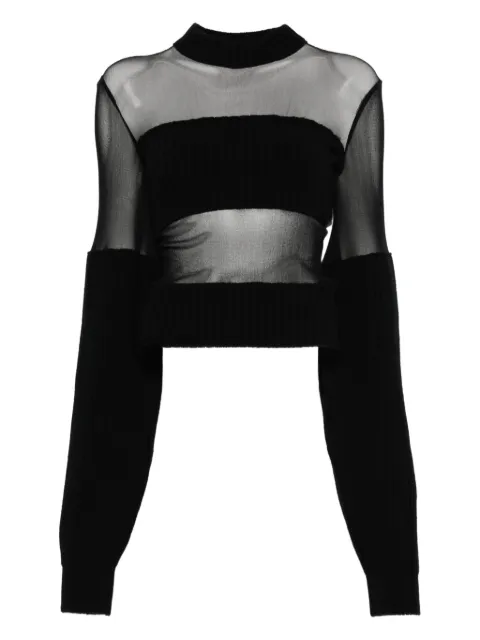 Jean Paul Gaultier cropped sweater