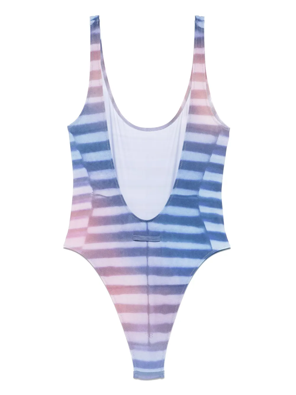Jean Paul Gaultier Air gestreept badpak Blauw
