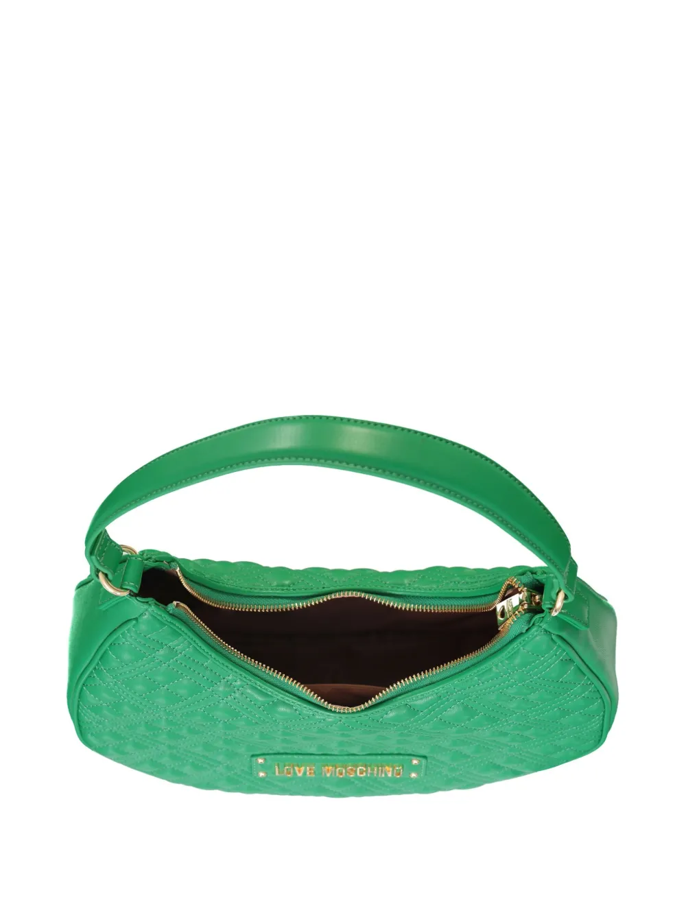 Love Moschino Gewatteerde schoudertas Groen