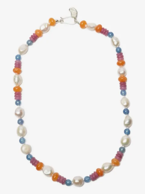 Gohar World pearl-embellished necklace