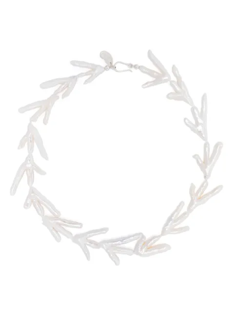Gohar World collar Chicken Foot con perla