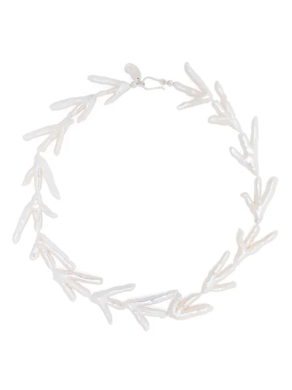 ★Gohar World★ブラウン Host Chicken Foot & Potatoネックレス HOST NECKLACE WITH CHICKEN FEET & POTATO PEARLS – Artment.dep