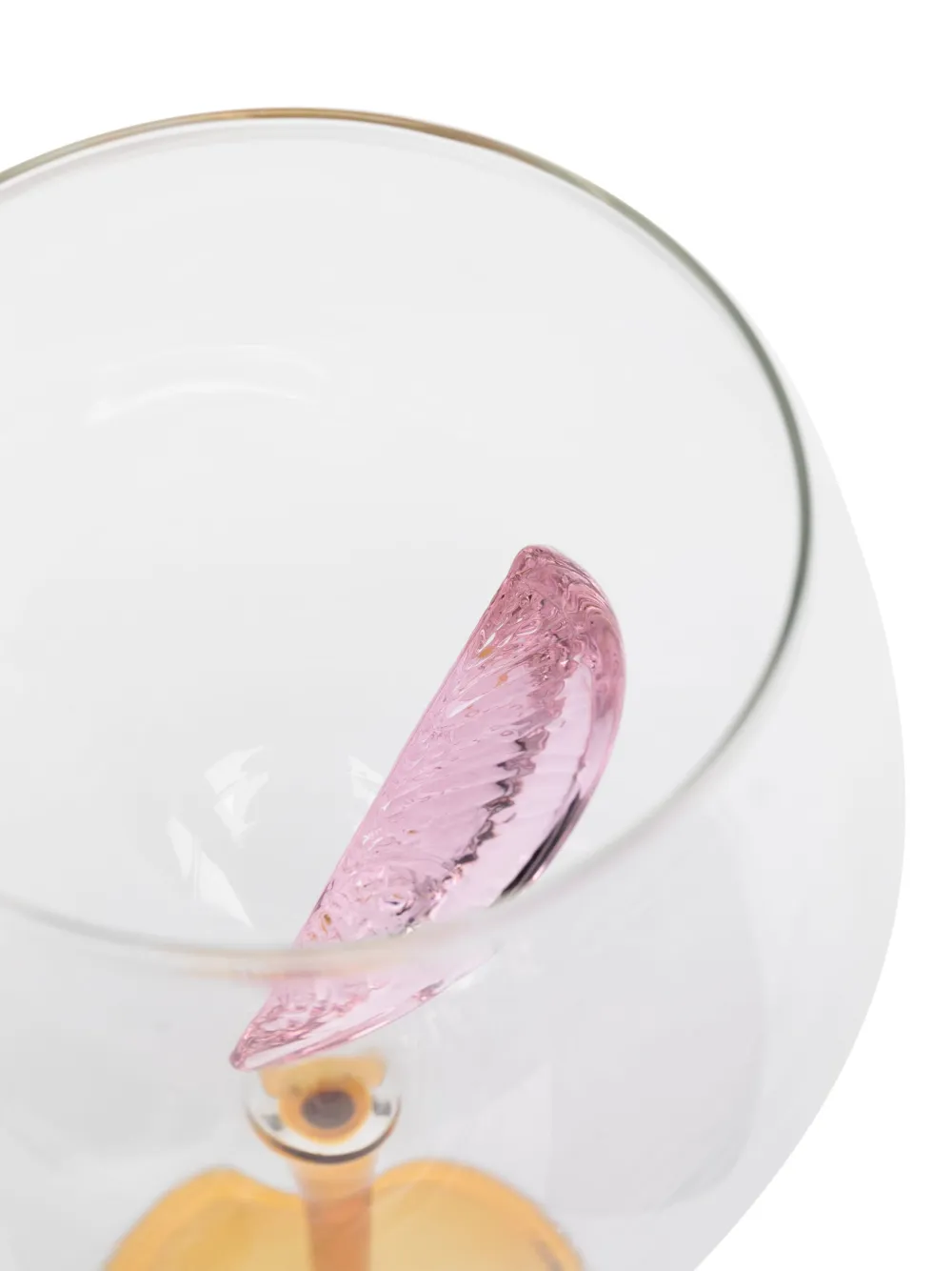 Maison Balzac Le Spritz Glass In Yellow
