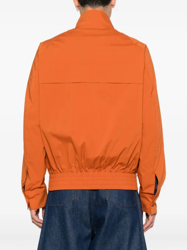 COMME des GARÇONS SHIRT縮絨ウールハリントンJKオレンジ COMME des GARÇONS SHIRT縮絨ウールハリントンJKオレンジ COMME des