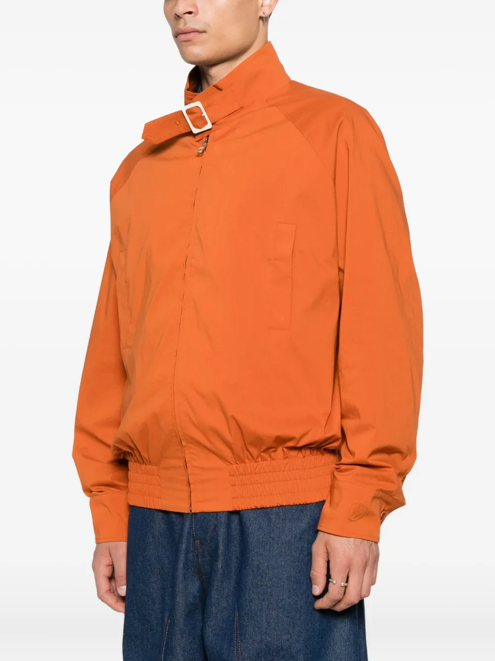 JW Anderson Harrington zip-up bomber jacket Oranje