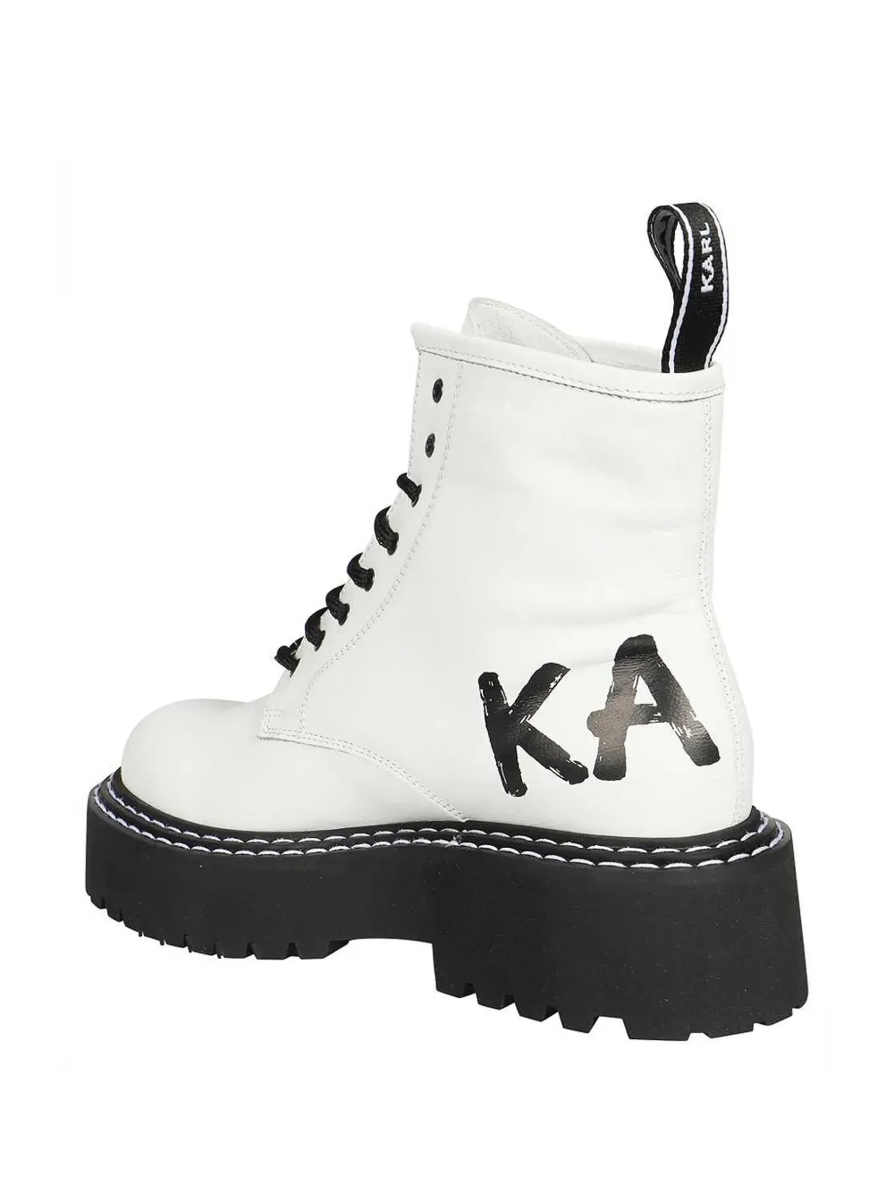 Karl Lagerfeld Patrol II boots White