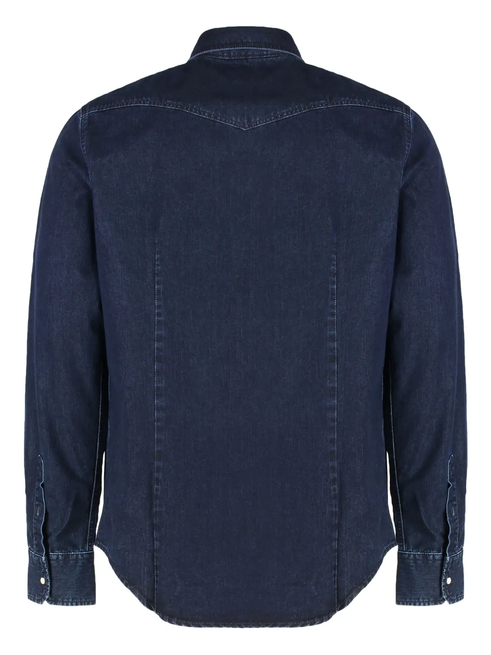 Moorer Overhemd met klepzak - Blauw
