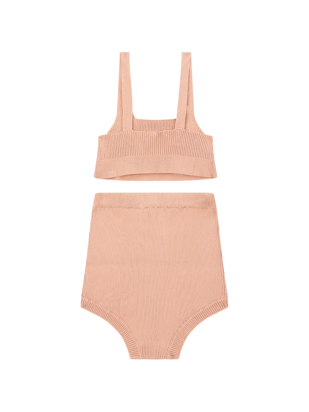RED Valentino Geribbelde ondergoed set Roze