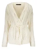 Fabiana Filippi open-knit cardigan - White