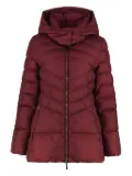 Moorer Malawi hooded down jacket - Red