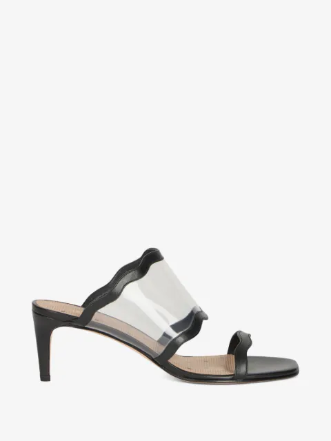 RED(V) slip-on-style sandals