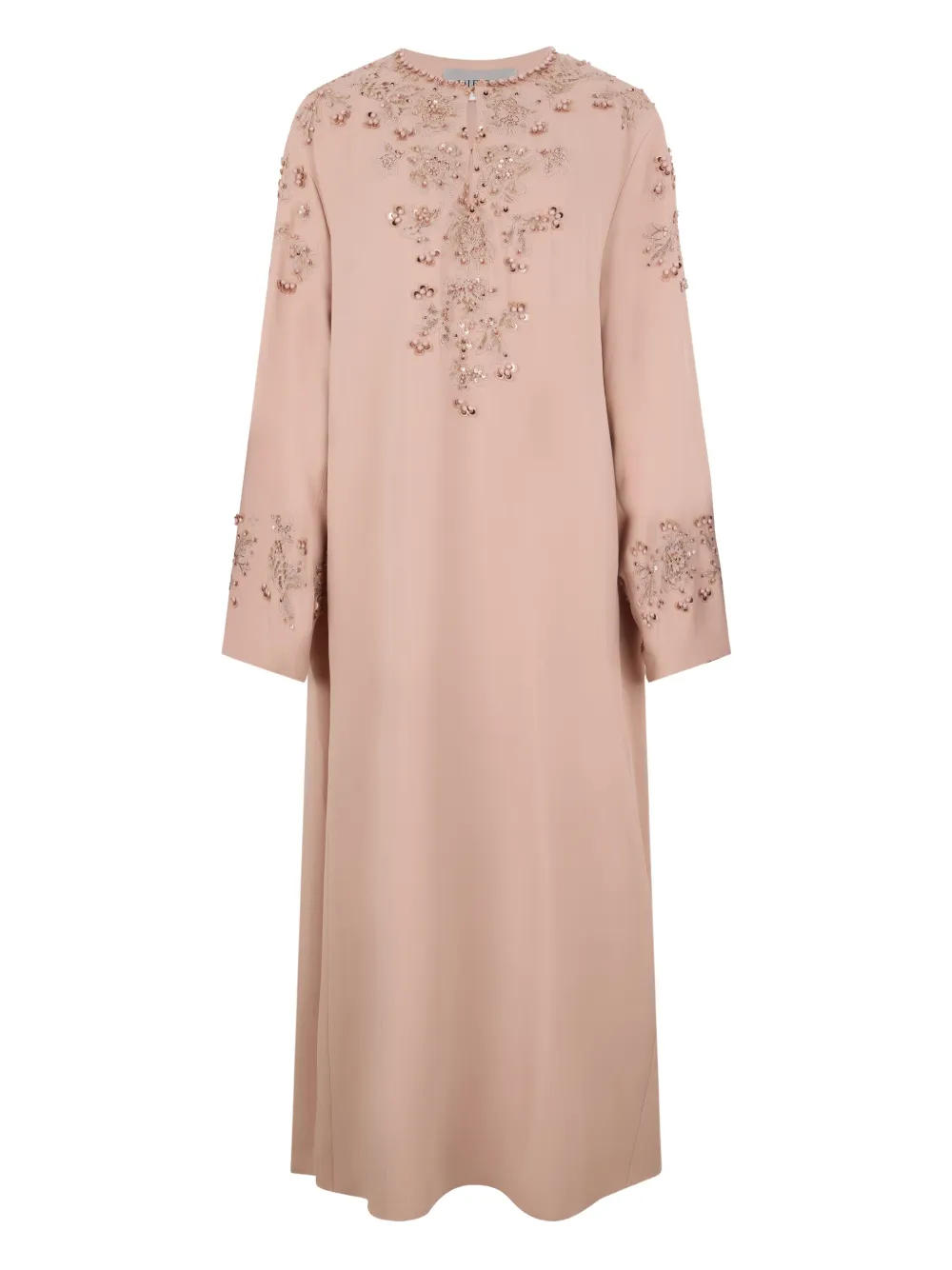 Valentino Garavani embellished long-sleeve dress - Pink