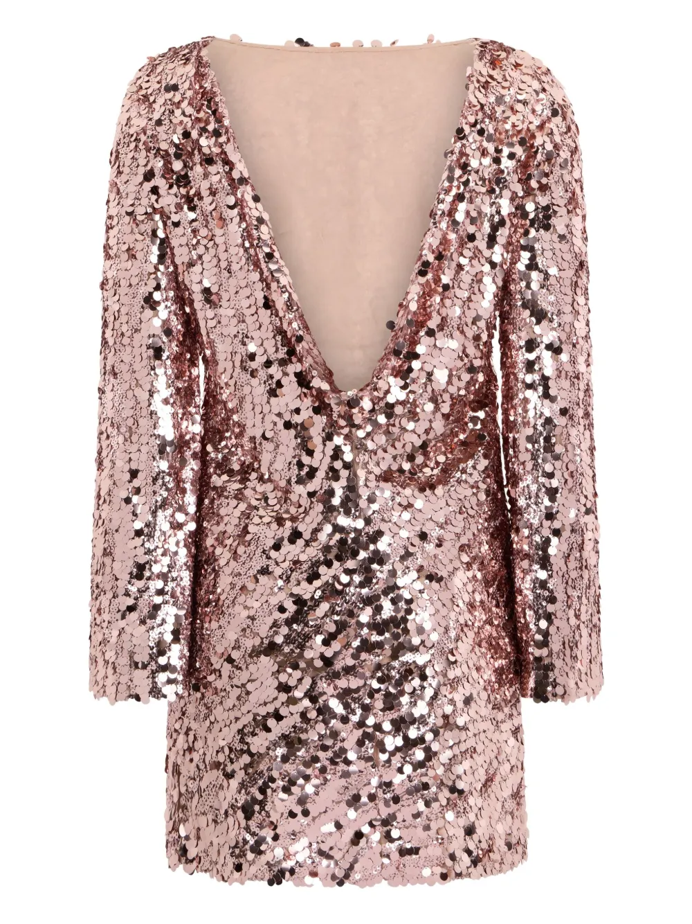 Valentino Garavani sequin-embellished mini dress - Roze