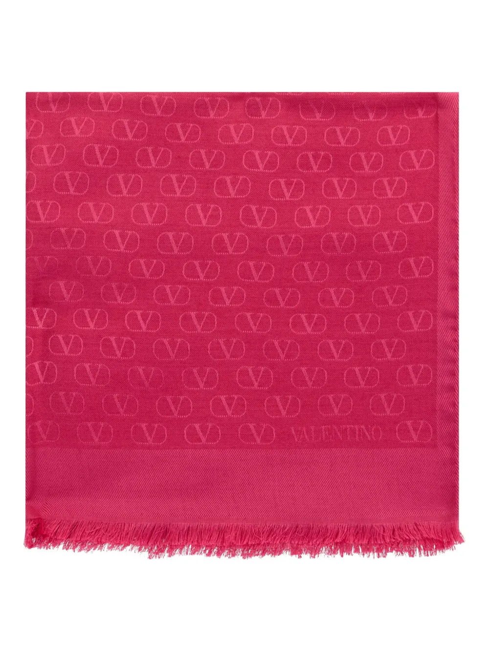 Valentino Garavani VLogo sjaal Roze