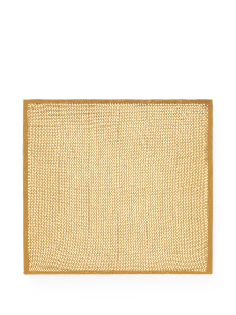 Zegna open-knit pocket square