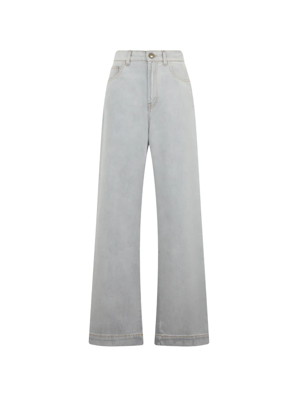 Moorer Zaira wide-leg jeans - Grigio