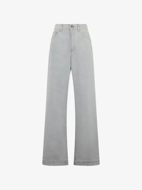 Moorer Zaira wide-leg jeans