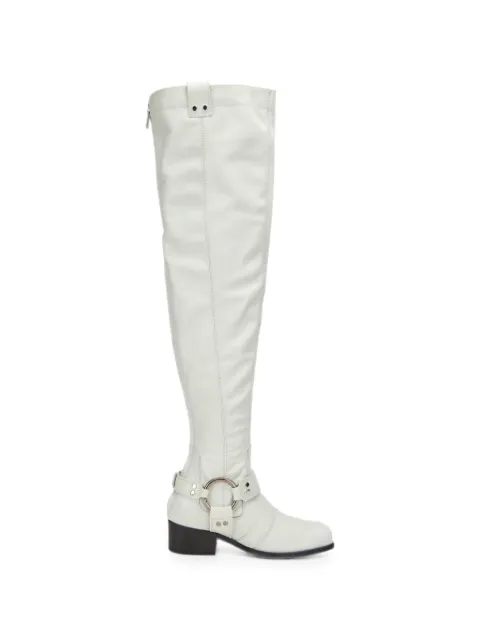 Moschino Stivali biker con fibbia