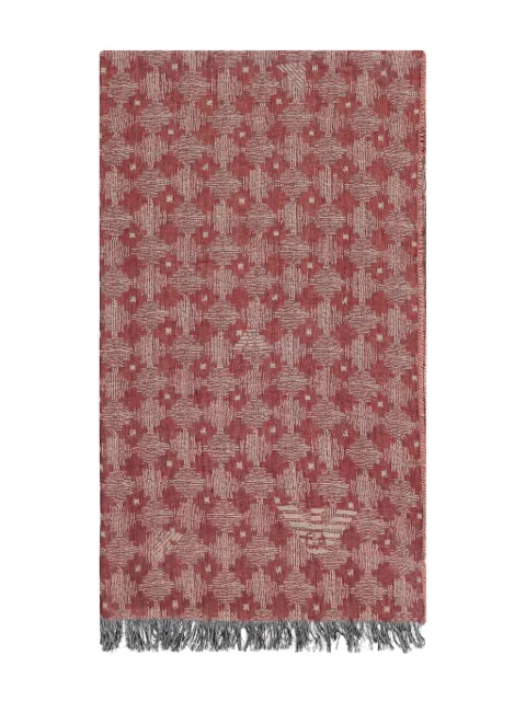 Emporio Armani floral-print scarf