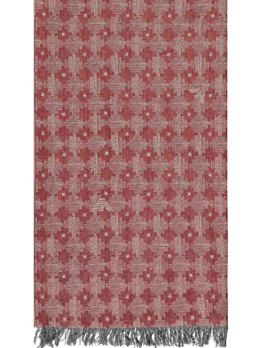 Emporio Armani Sjaal met bloemenprint Rood