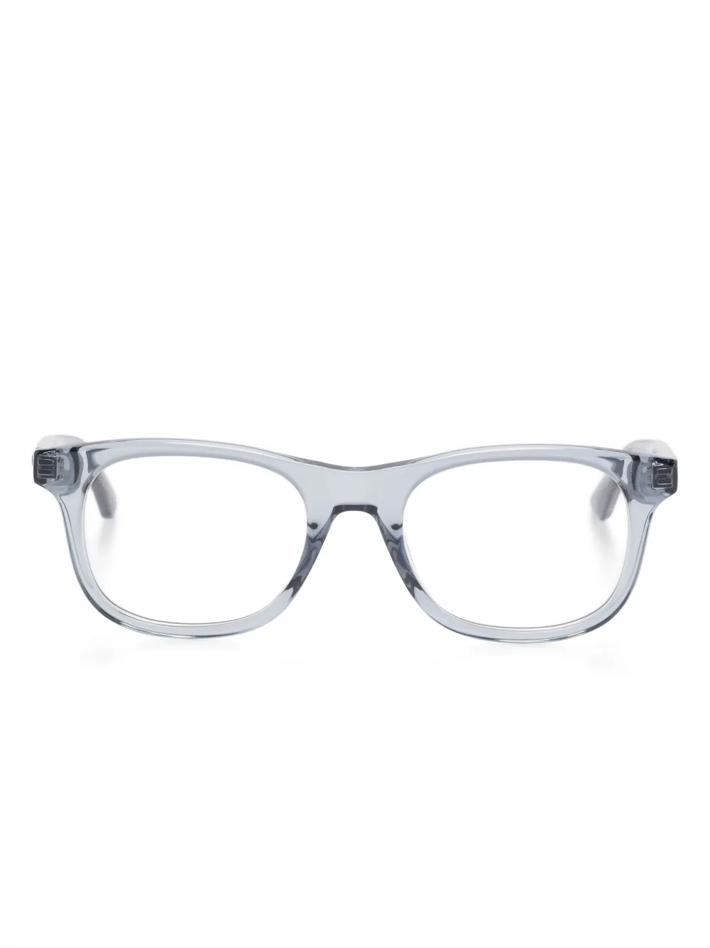 Montblanc lentes con armazón rectangular | gris | Image 1