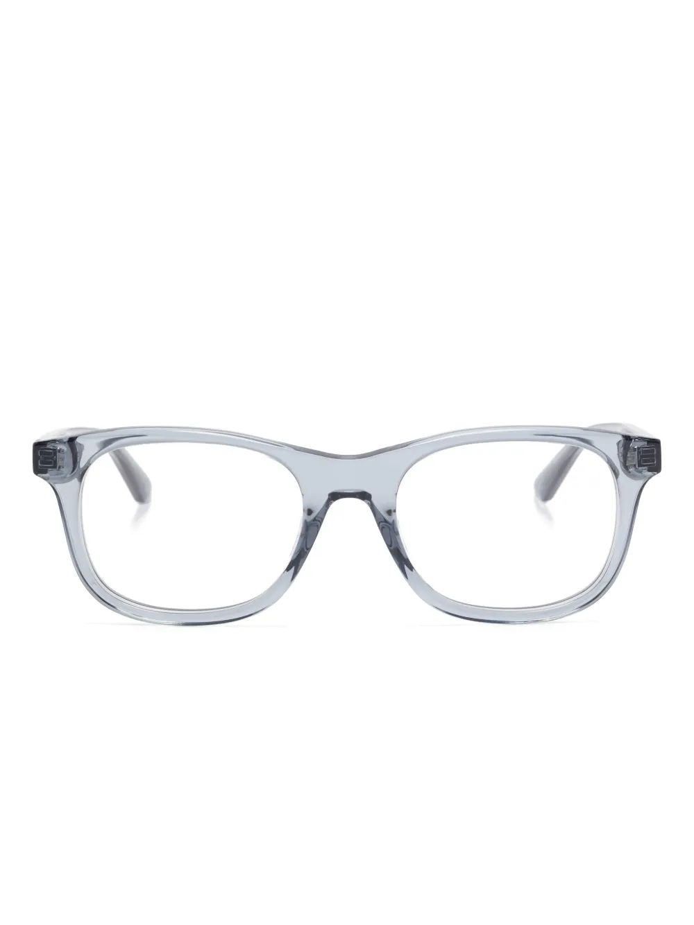 Montblanc lentes con armazón rectangular | gris | Image 1