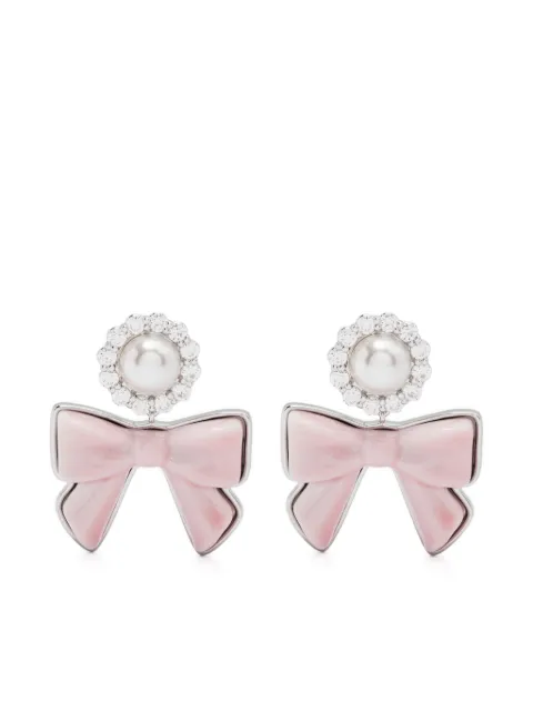 YVMIN aretes con detalle de moño