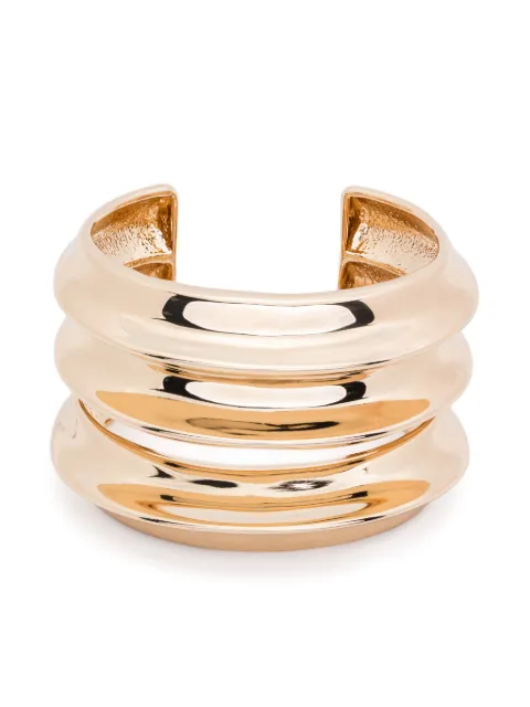 Self-Portrait sculpted cuff bracelet