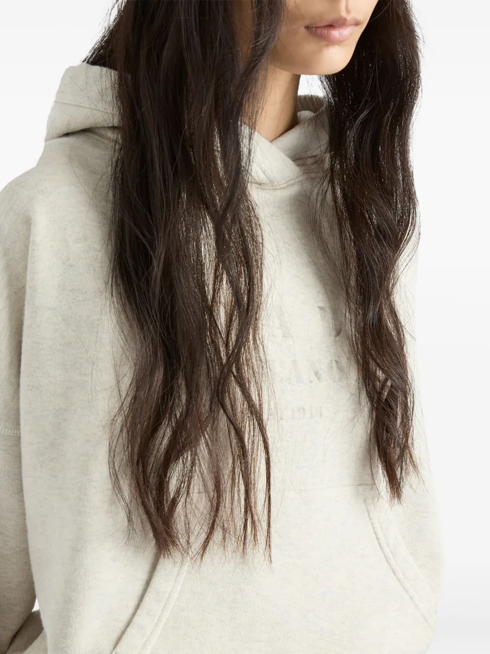 Prada Jersey hoodie Beige