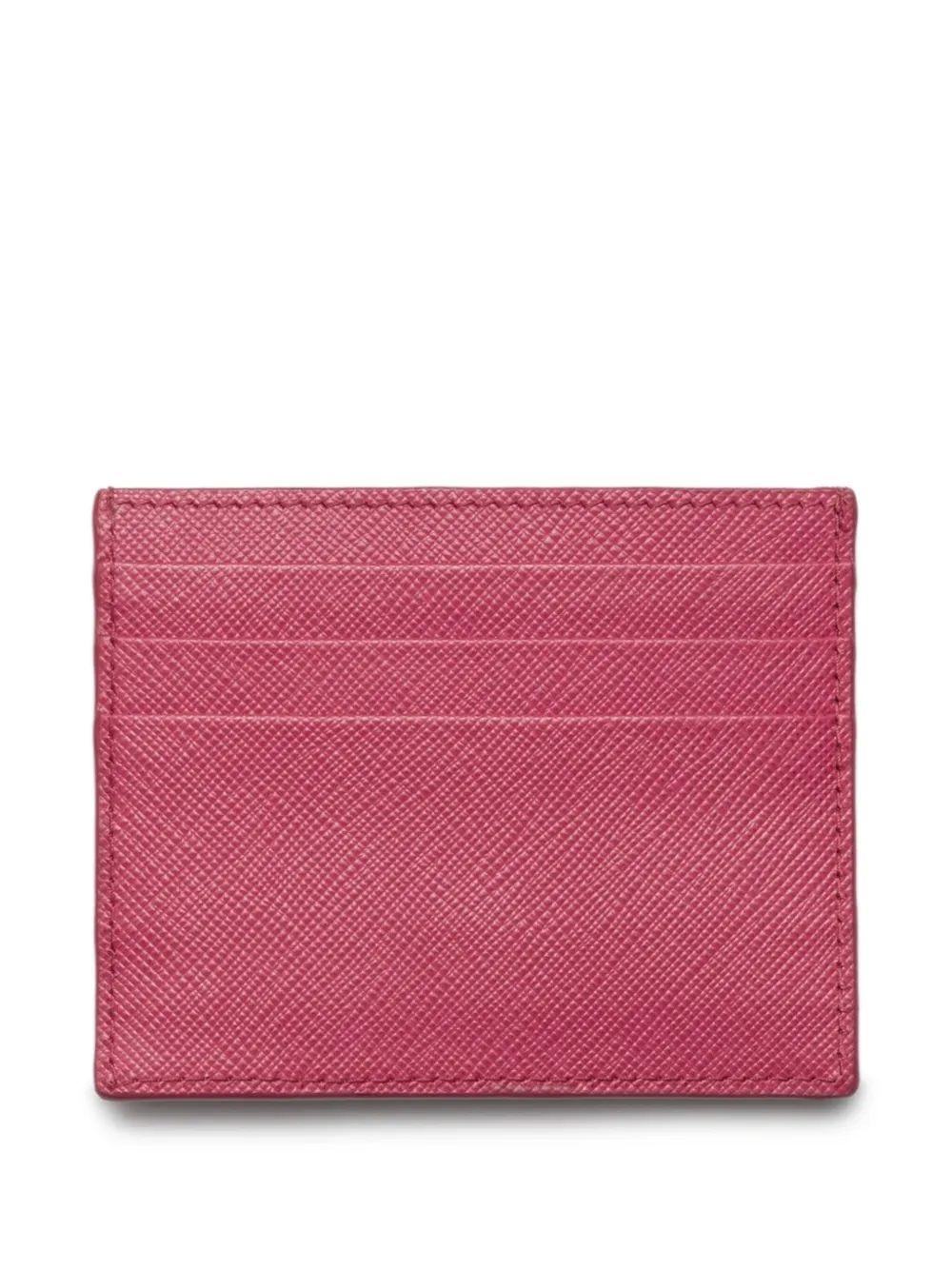 Prada Saffiano leren portemonnee Roze