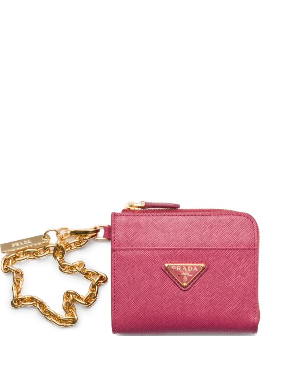 Prada small Saffiano wallet | Pink | Image 1