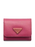 Prada small Saffiano wallet - Pink