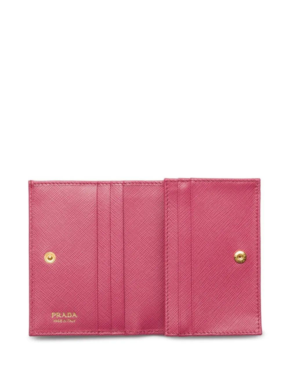 Prada Portemonnee van saffiano leer Roze
