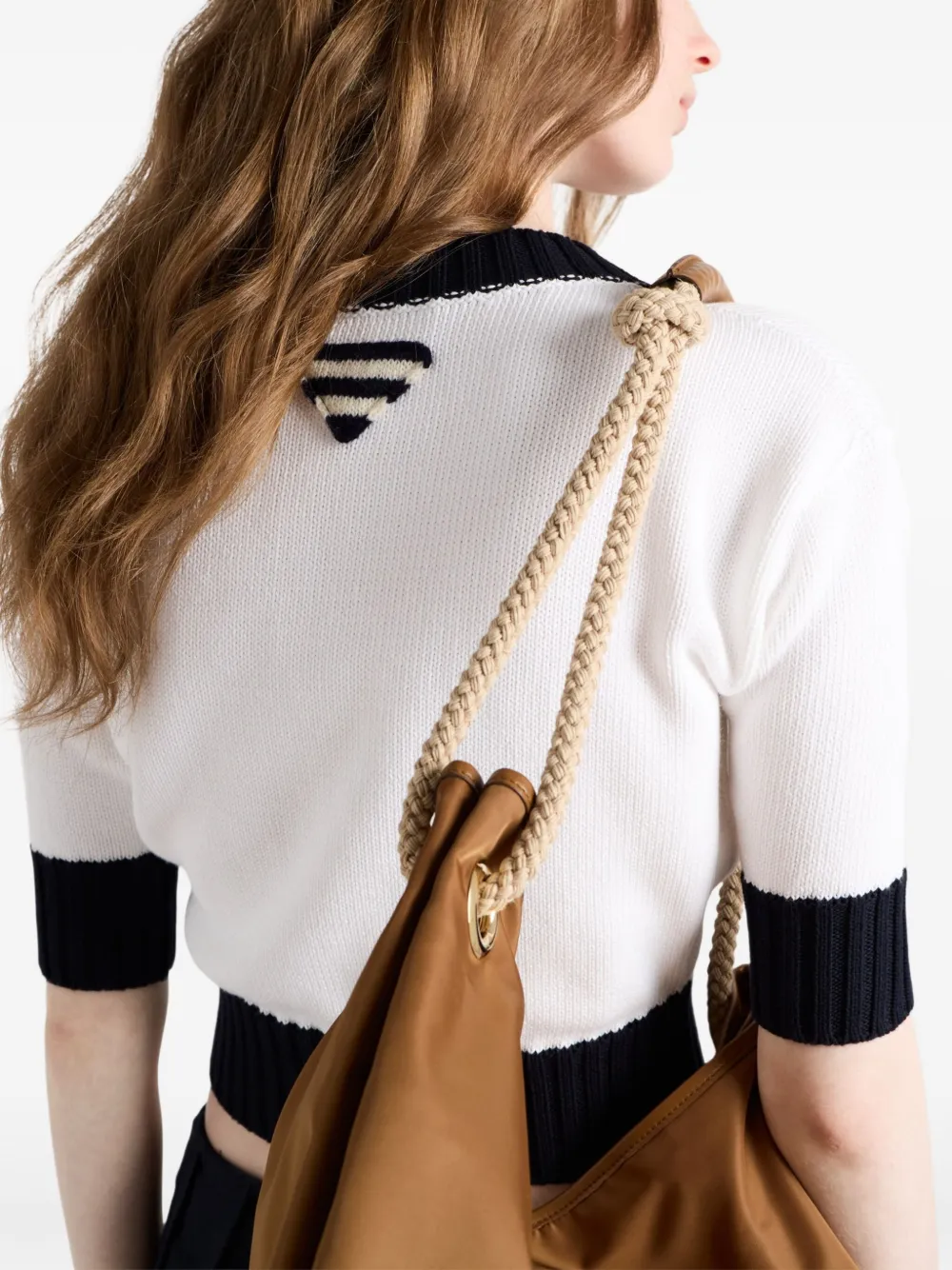 Prada Gebreid vest Wit