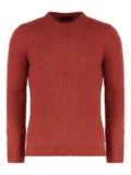 Moorer crew-neck sweater - Orange