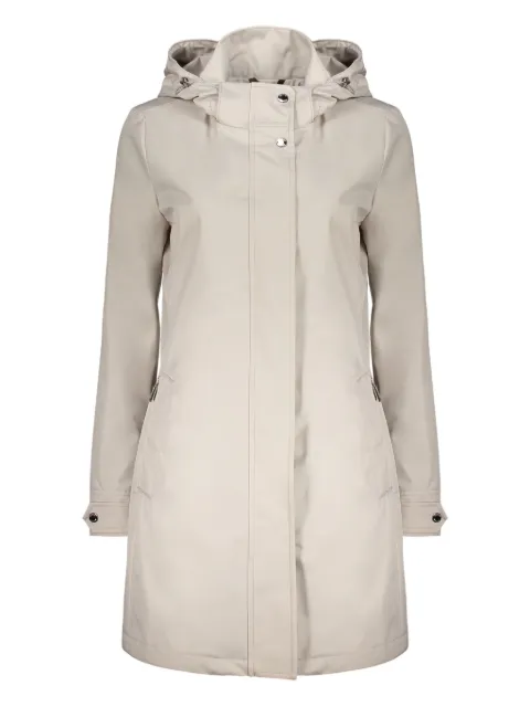 Moorer hooded parka coat