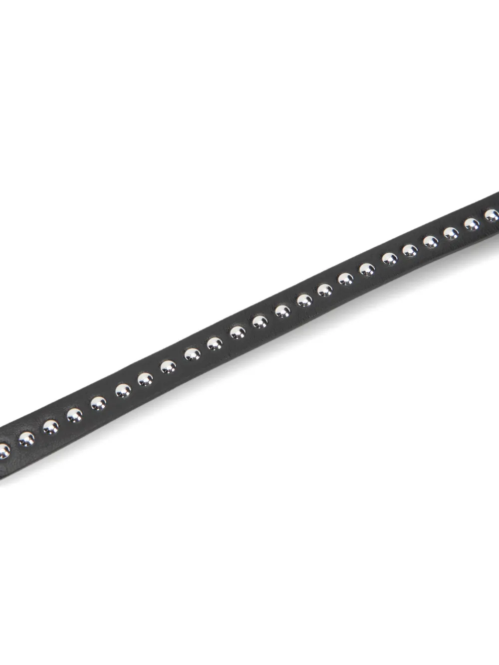  Red(v) Studded Belt - Black 