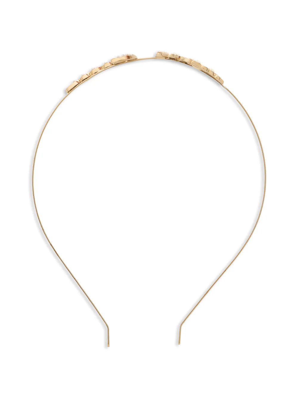 RED(V) embellished headband - Oro