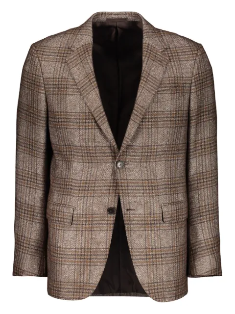 Zegna checked blazer