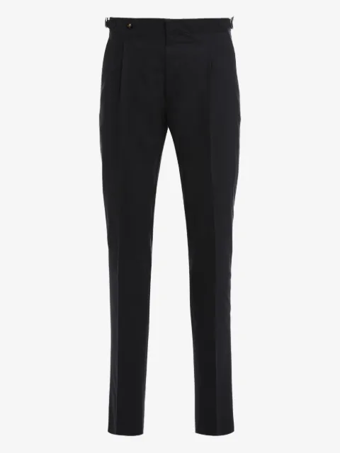 Moorer pleated trousers