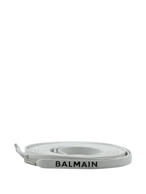Balmain leather laces
