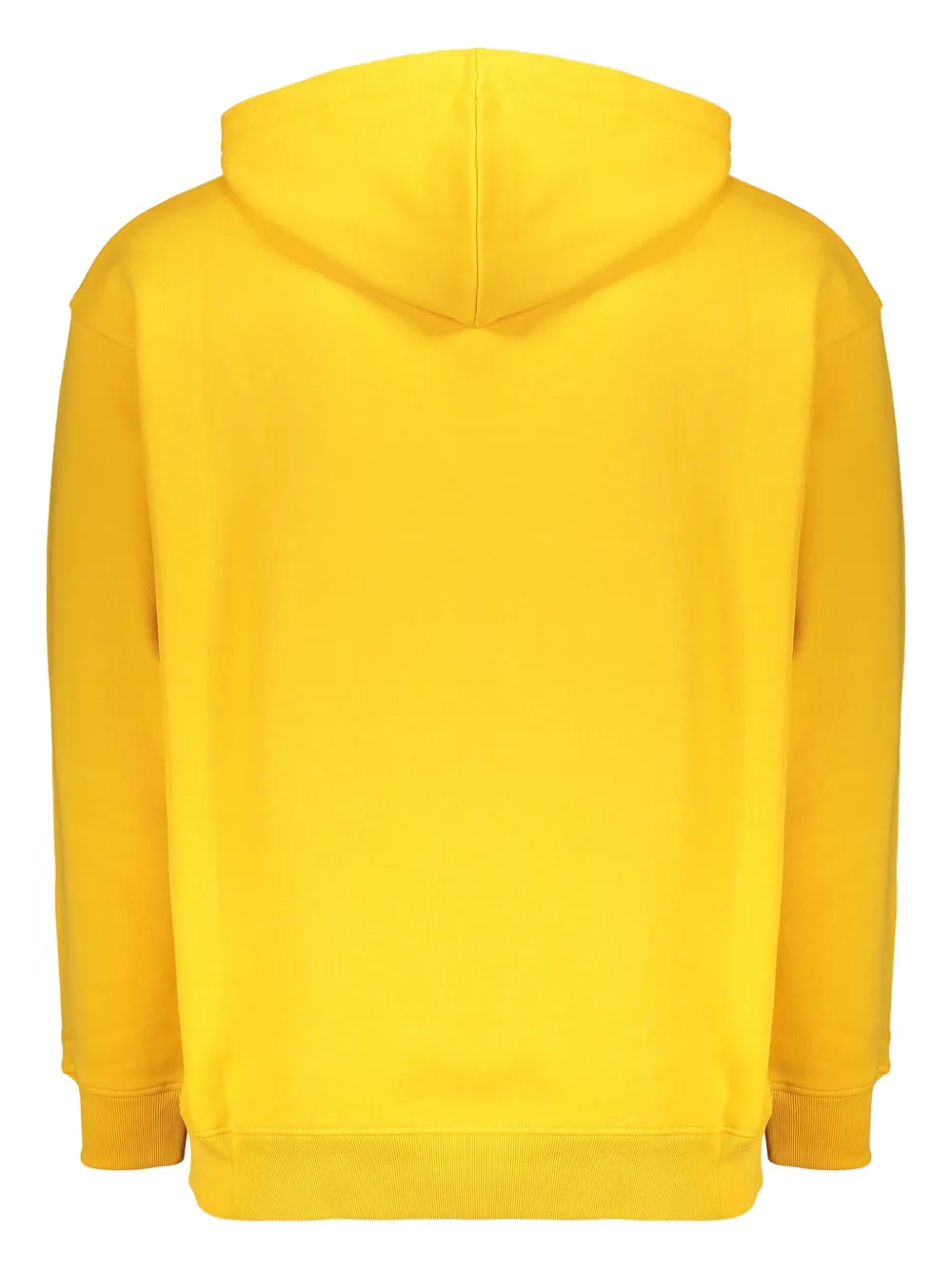 Moschino Hoodie met geborduurd logo Geel