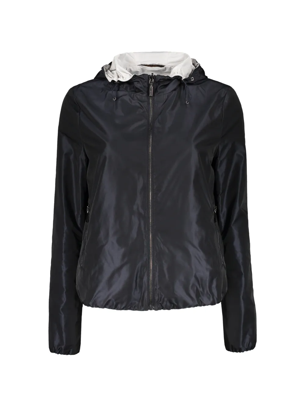 Moorer hooded lightweight jacket - Nero