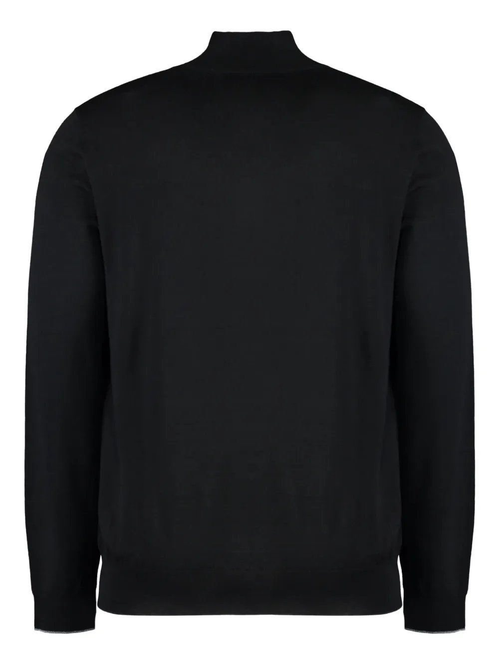 Moorer Terni virgin-wool half-zip sweater - Zwart