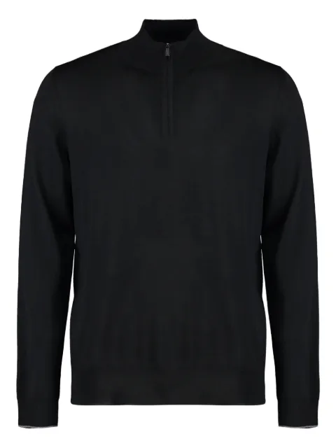 Moorer Terni virgin-wool half-zip sweater