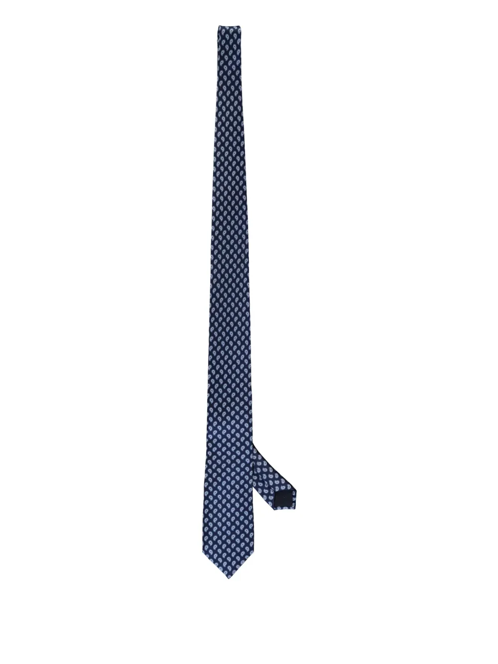Corneliani Zijden stropdas met jacquard Blauw